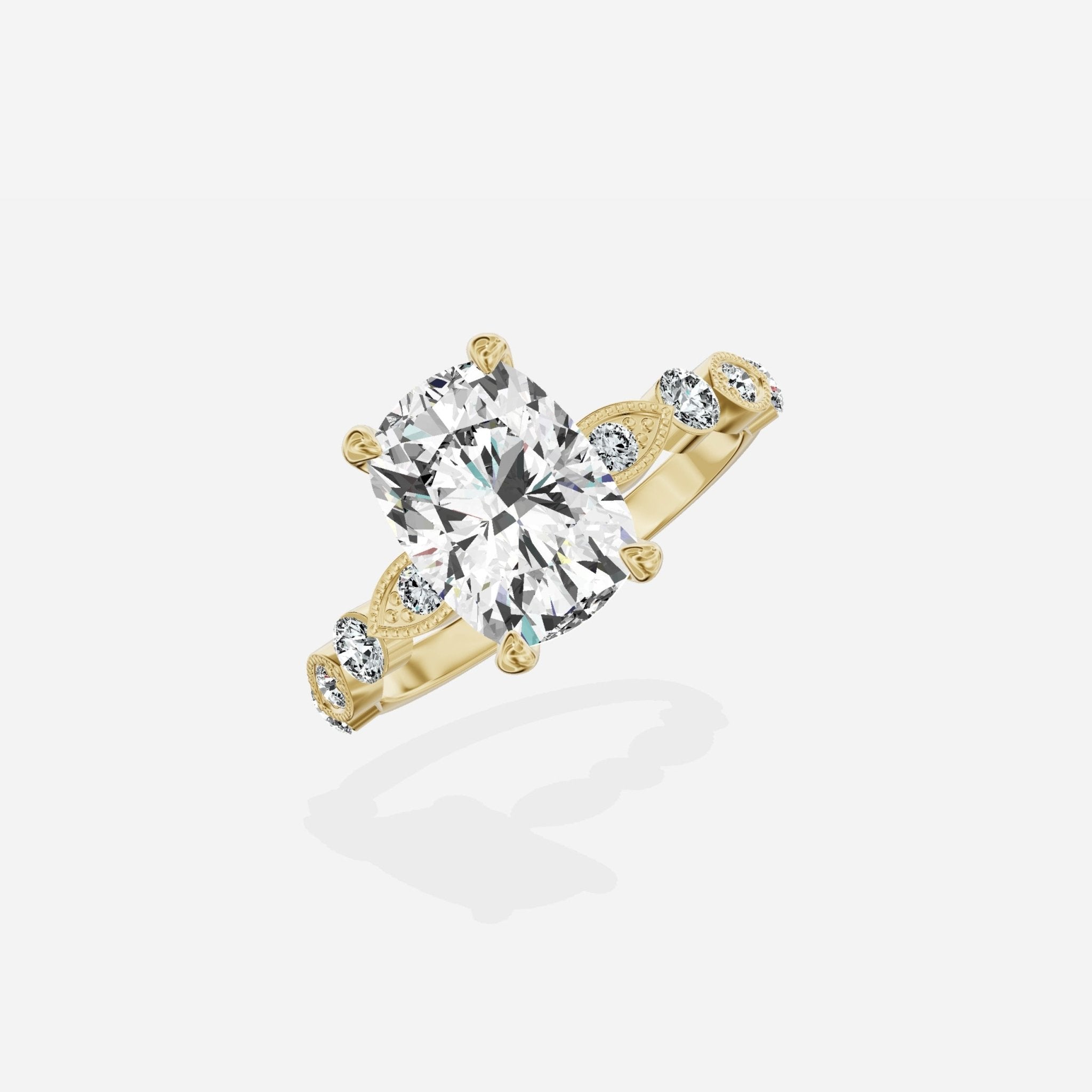 Vintage Solitaire Engagement Ring - The Better Diamonds