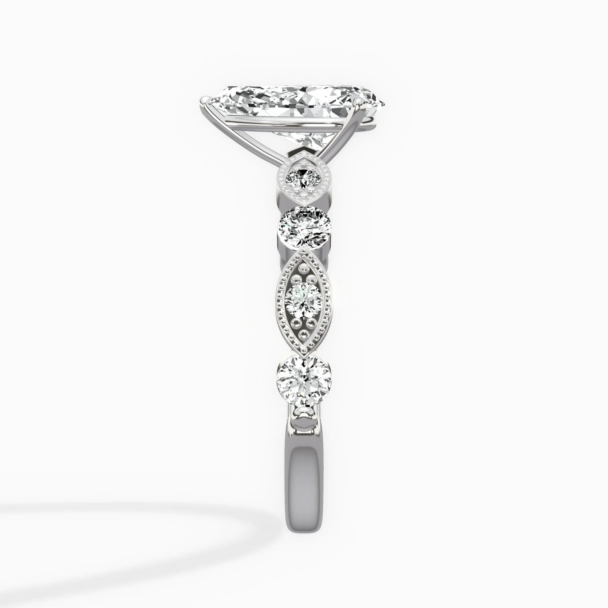 Vintage Solitaire Engagement Ring - The Better Diamonds
