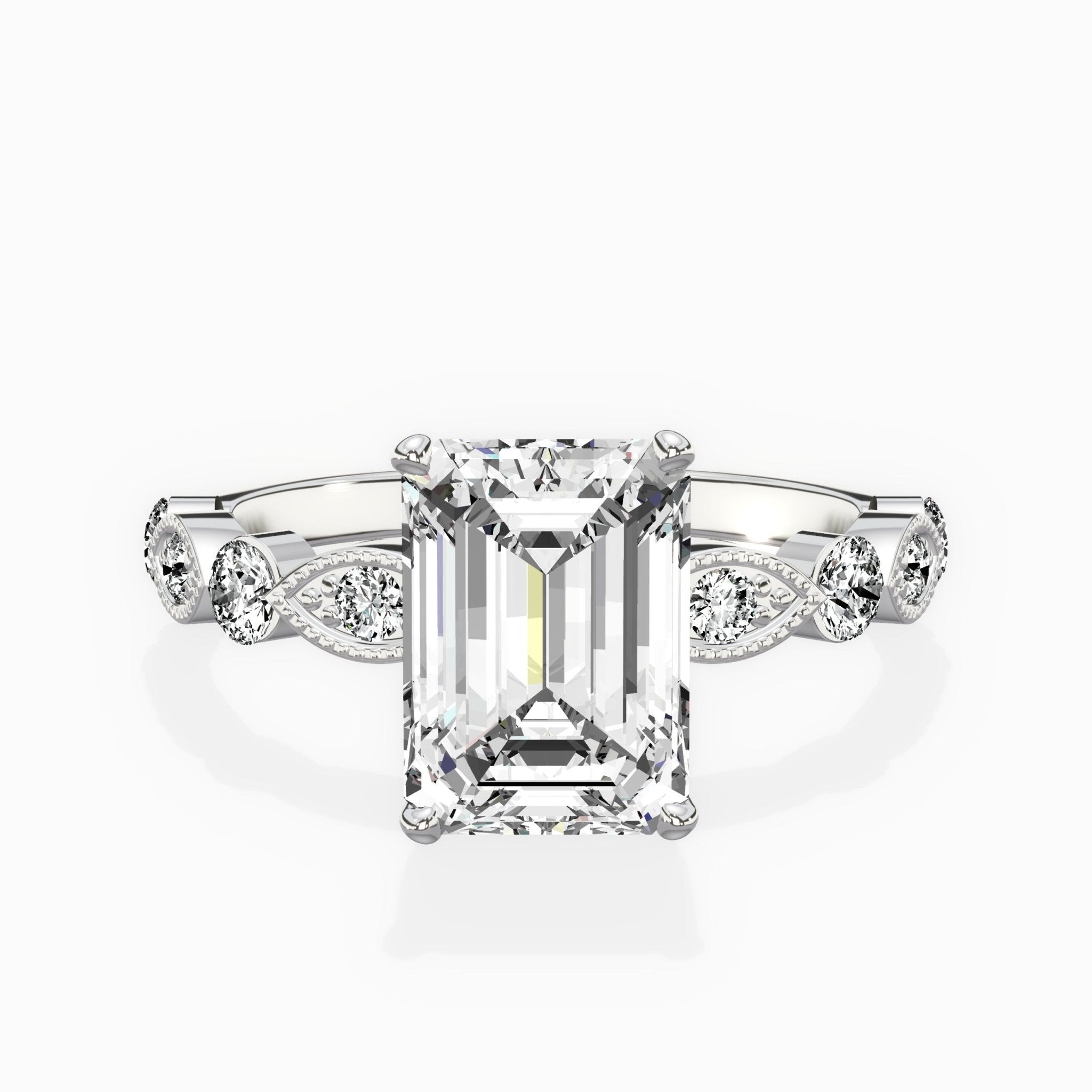 Vintage Solitaire Engagement Ring - The Better Diamonds