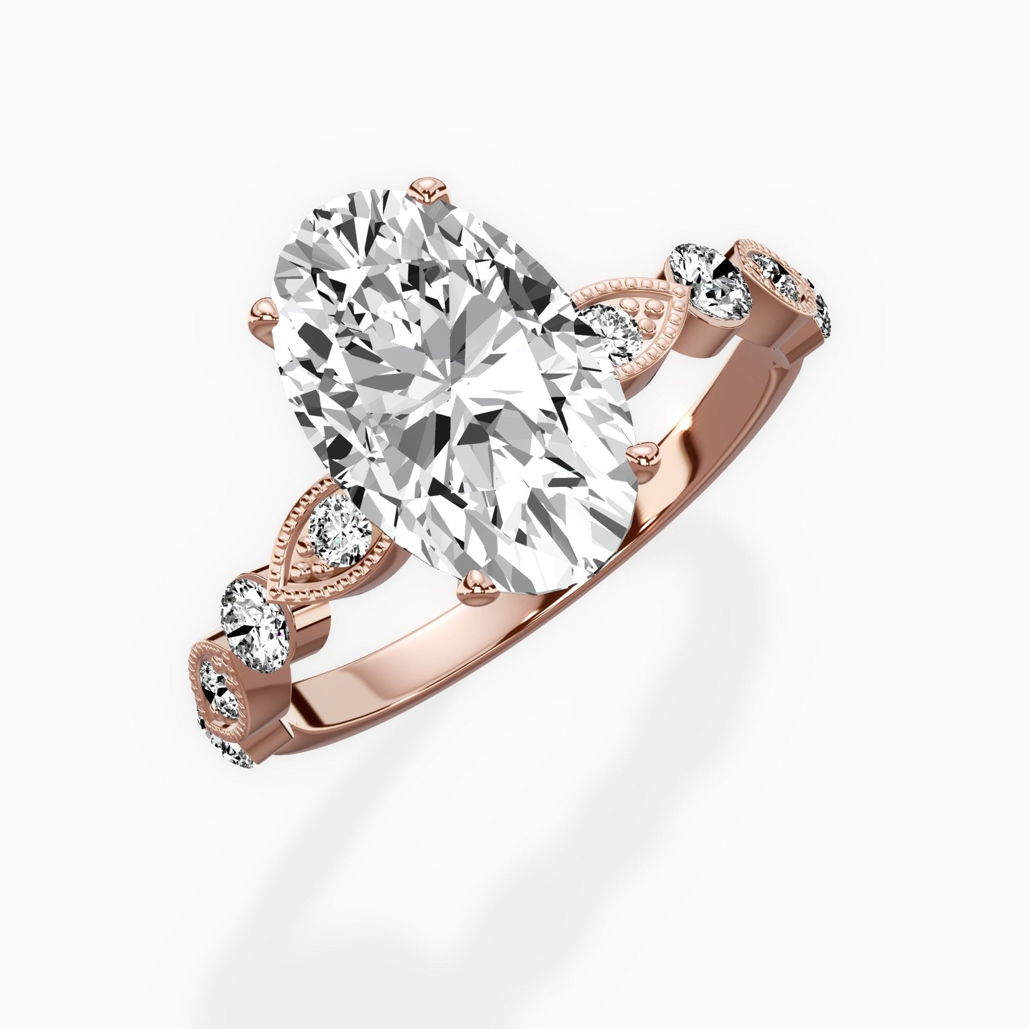 Vintage Solitaire Engagement Ring - The Better Diamonds