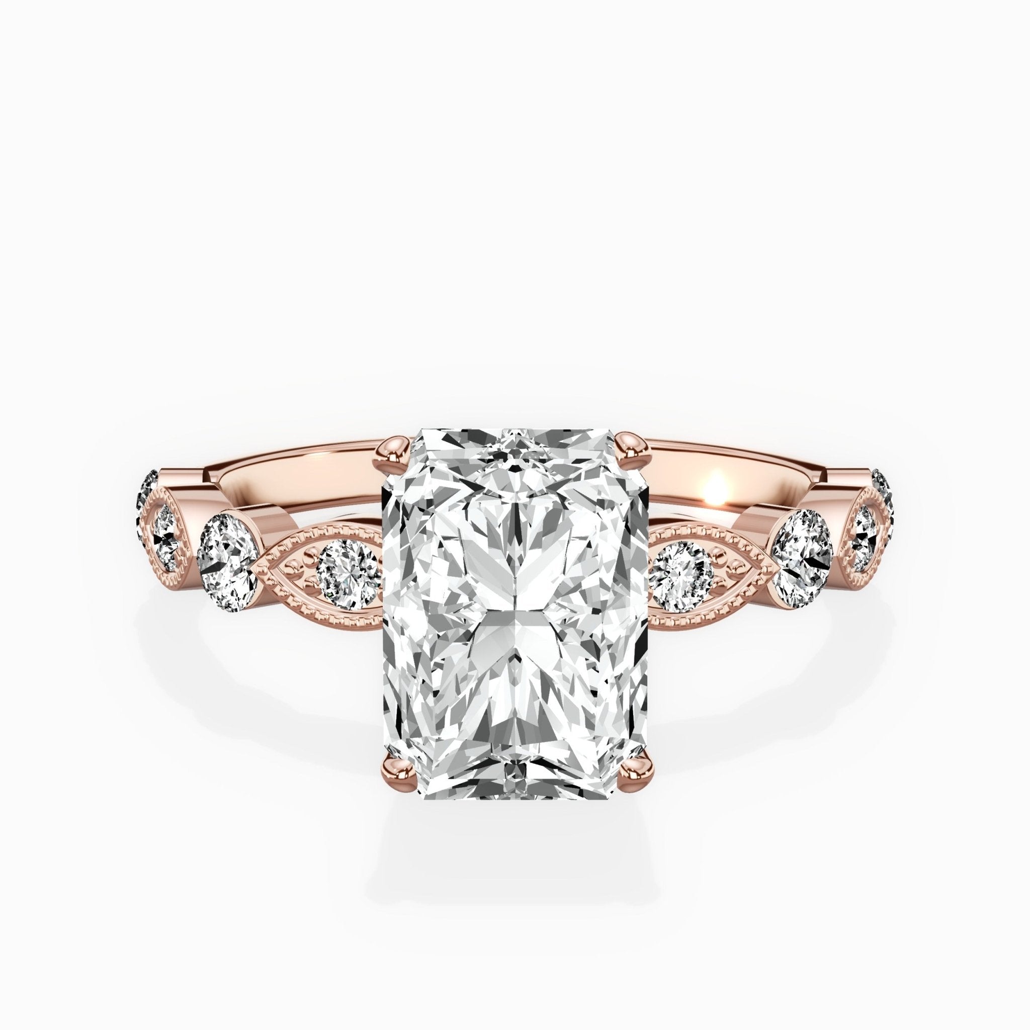 Vintage Solitaire Engagement Ring - The Better Diamonds
