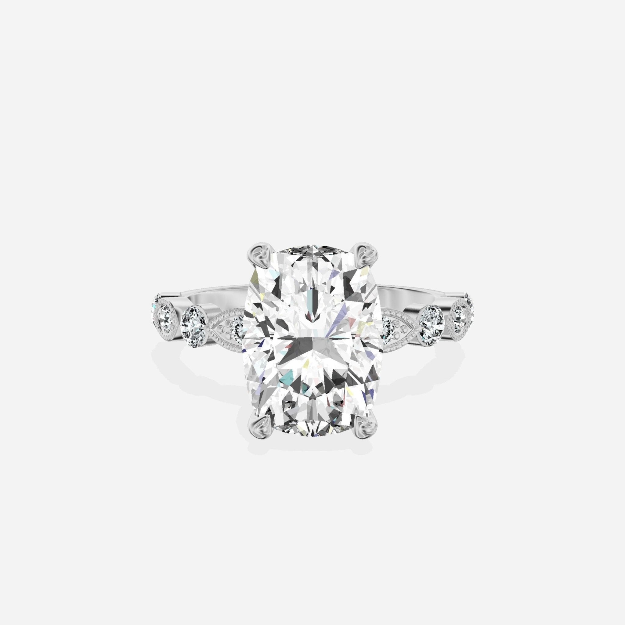 Vintage Solitaire Engagement Ring - The Better Diamonds