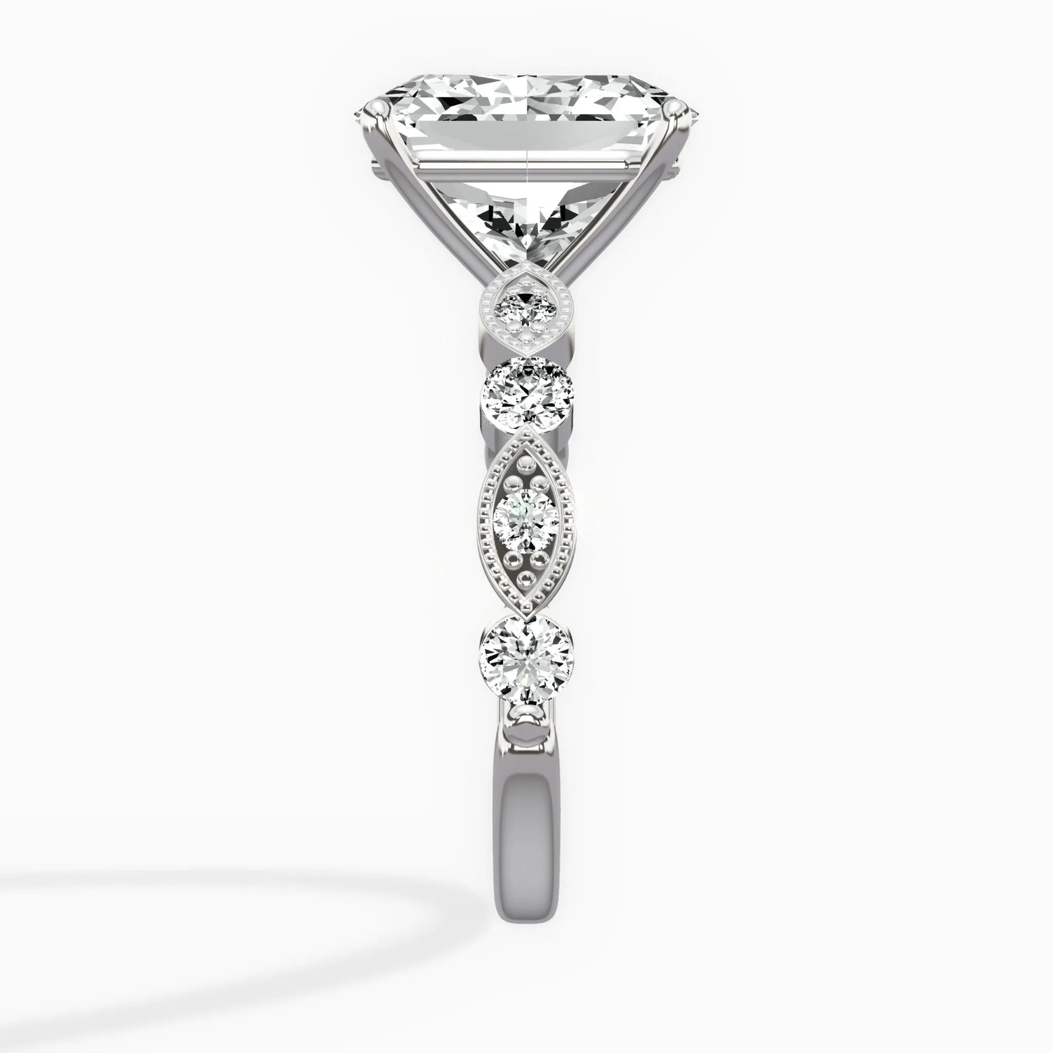 Vintage Solitaire Engagement Ring - The Better Diamonds