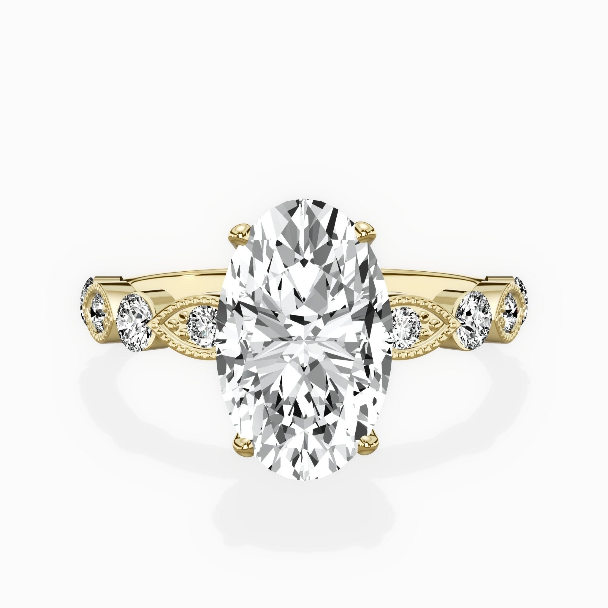 Vintage Solitaire Engagement Ring - The Better Diamonds