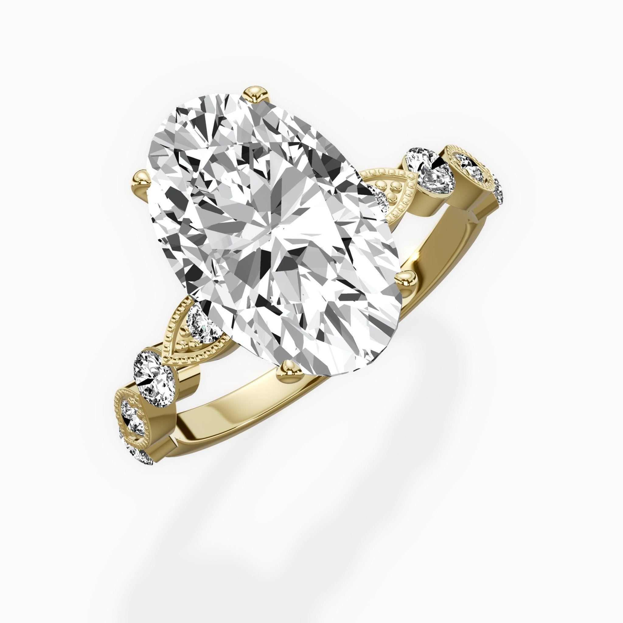 Vintage Solitaire Engagement Ring - The Better Diamonds