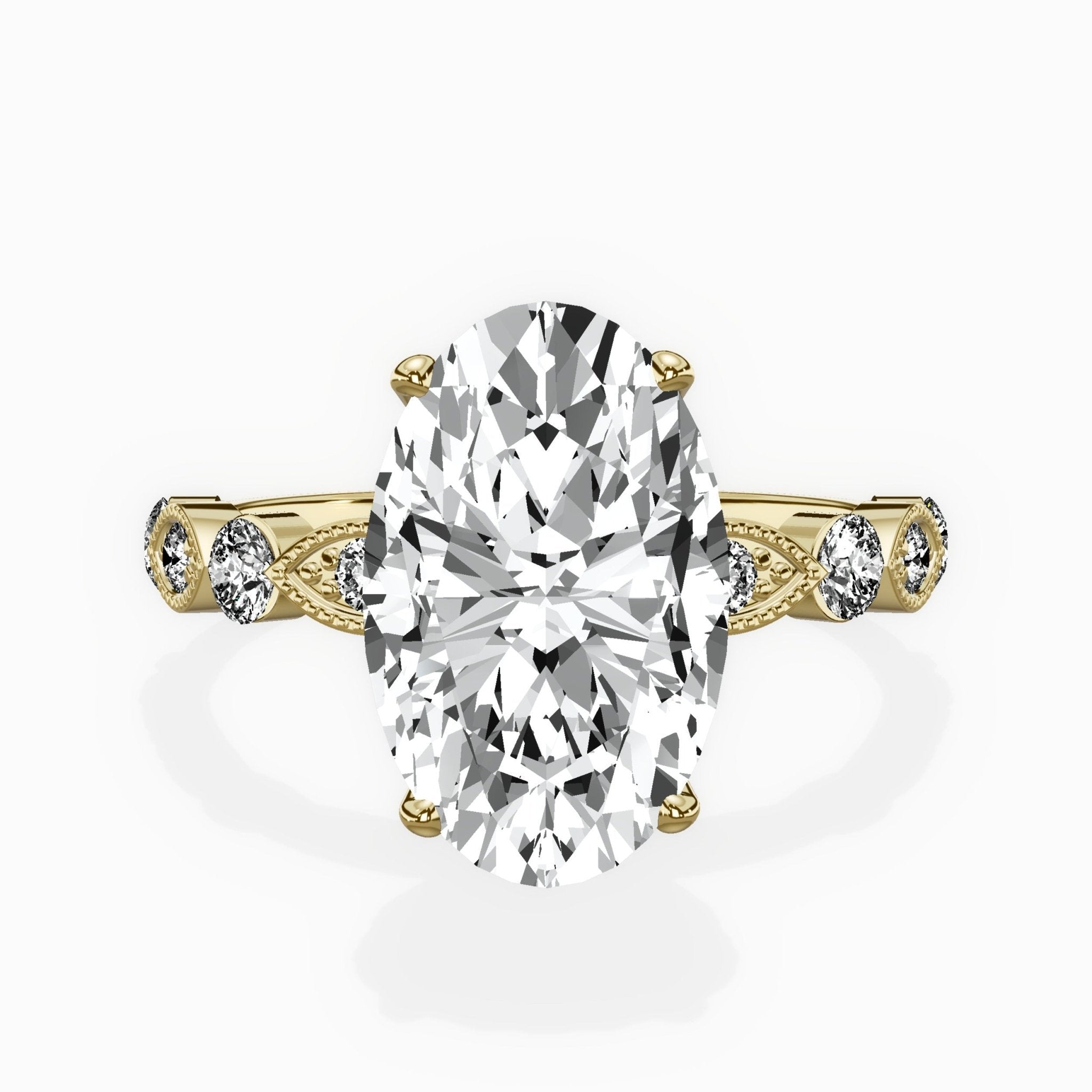 Vintage Solitaire Engagement Ring - The Better Diamonds