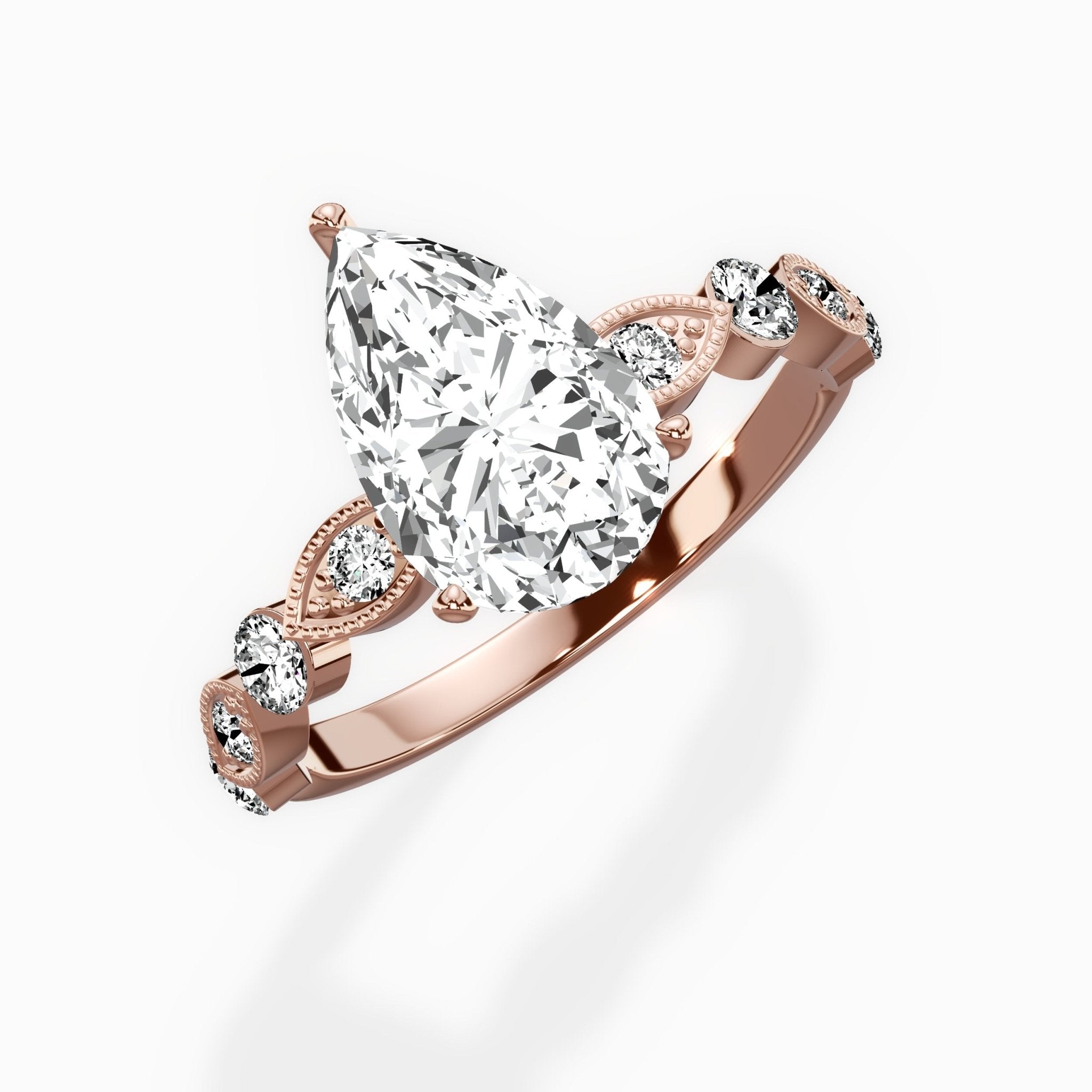 Vintage Solitaire Engagement Ring - The Better Diamonds