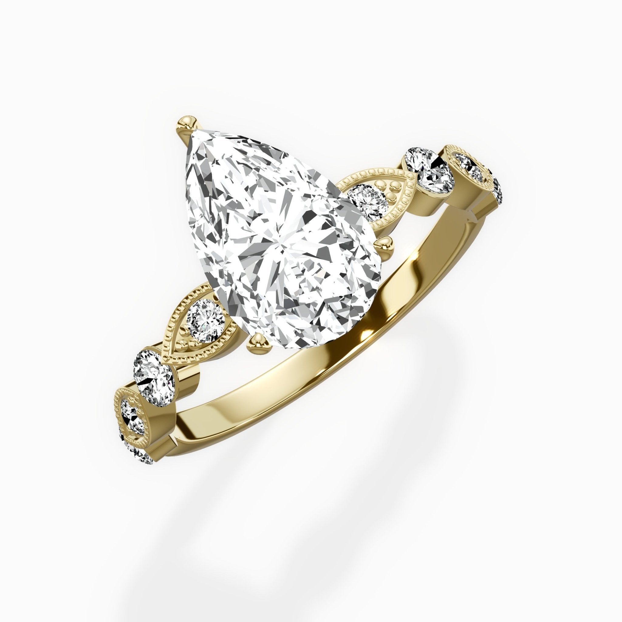 Vintage Solitaire Engagement Ring - The Better Diamonds