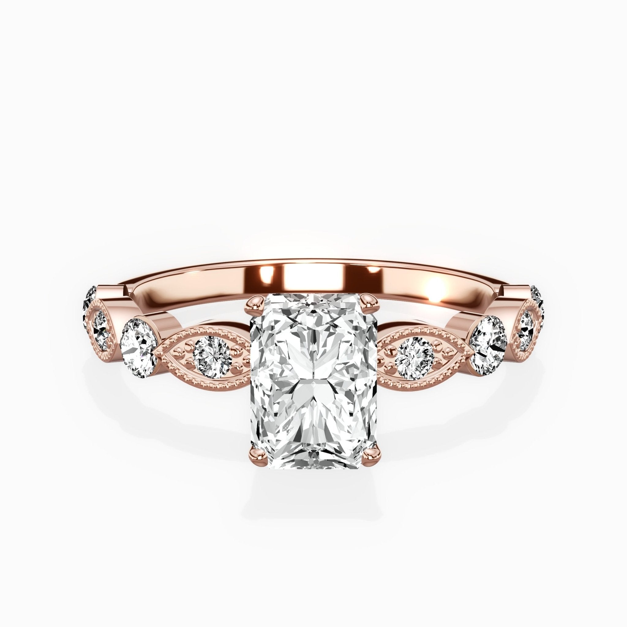 Vintage Solitaire Engagement Ring - The Better Diamonds
