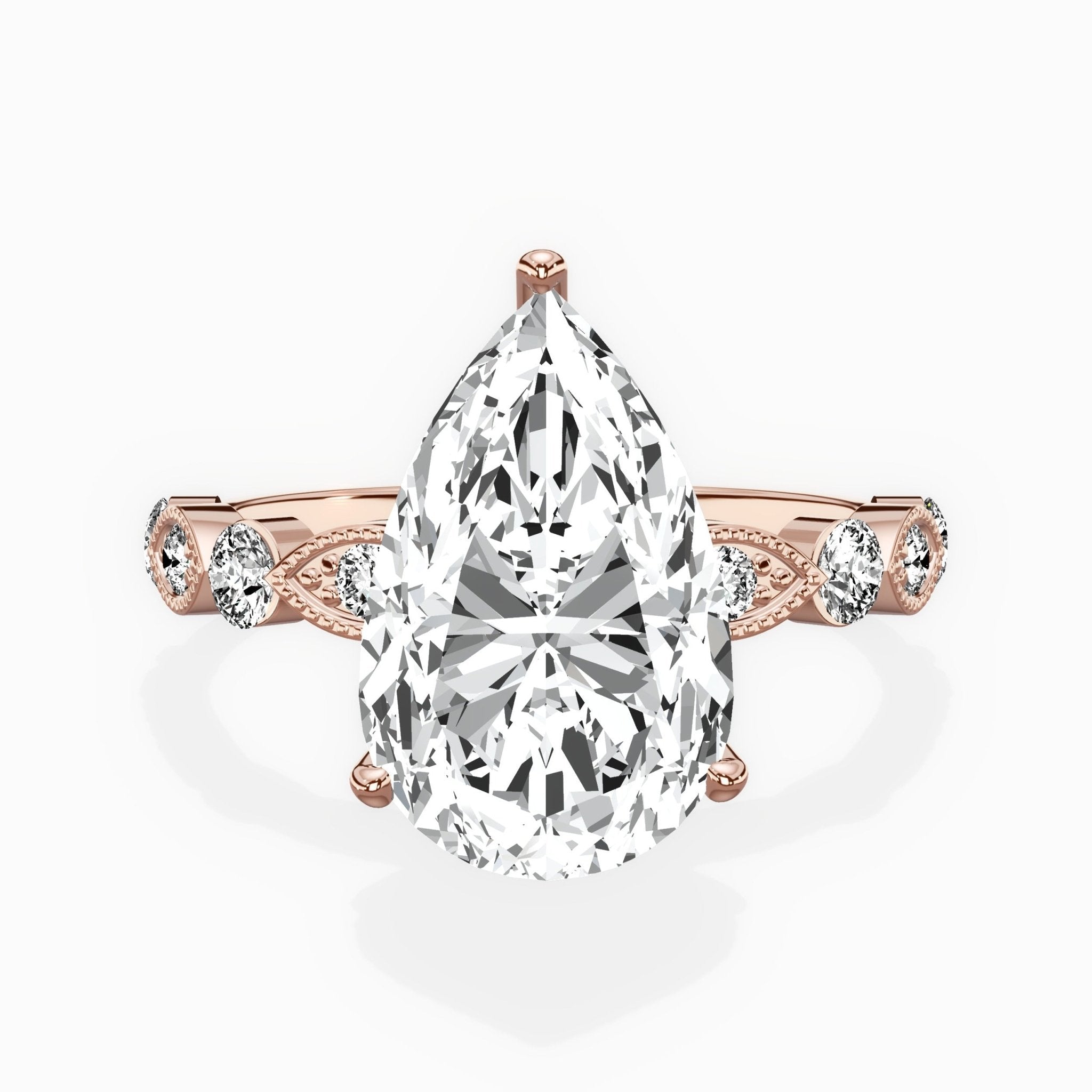 Vintage Solitaire Engagement Ring - The Better Diamonds