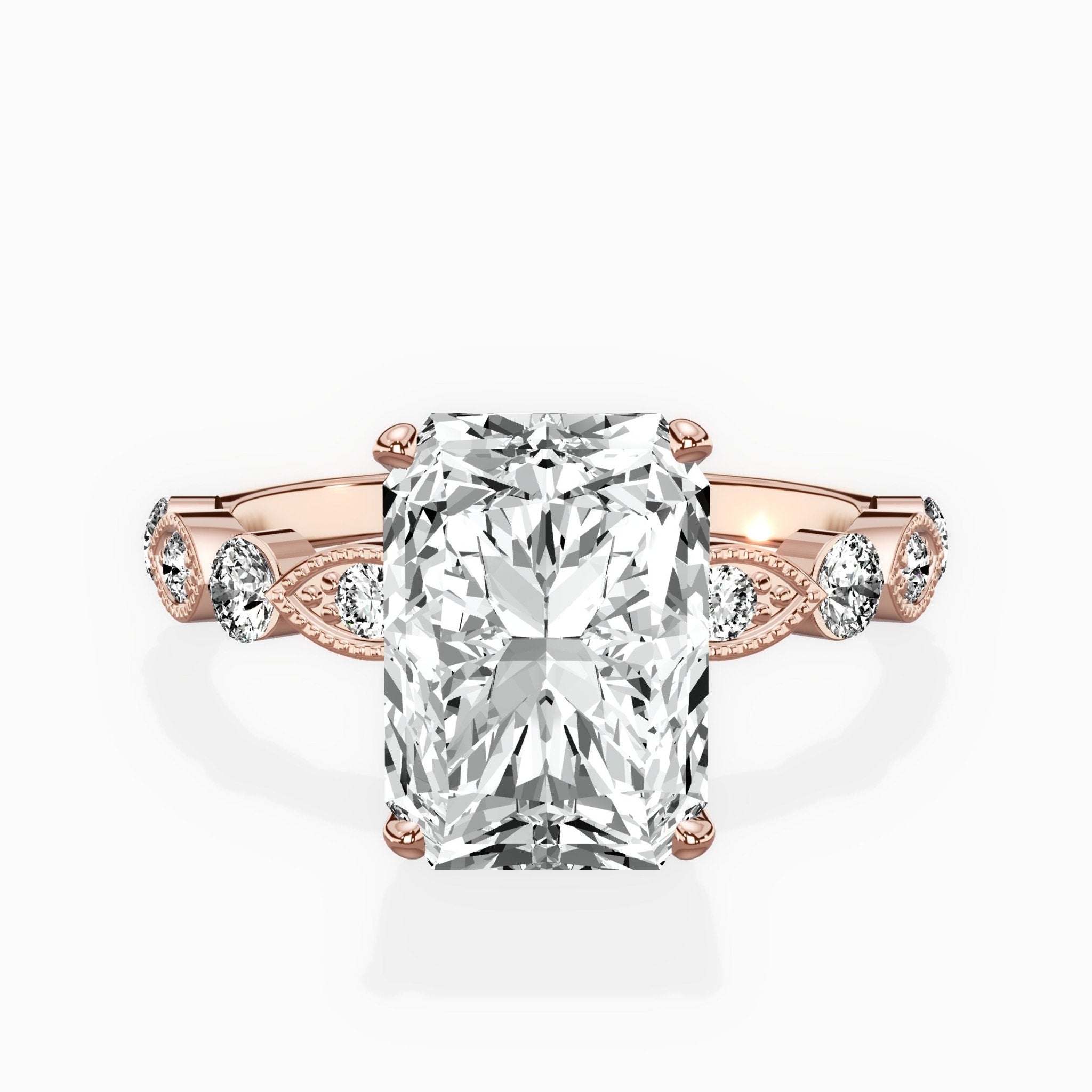 Vintage Solitaire Engagement Ring - The Better Diamonds