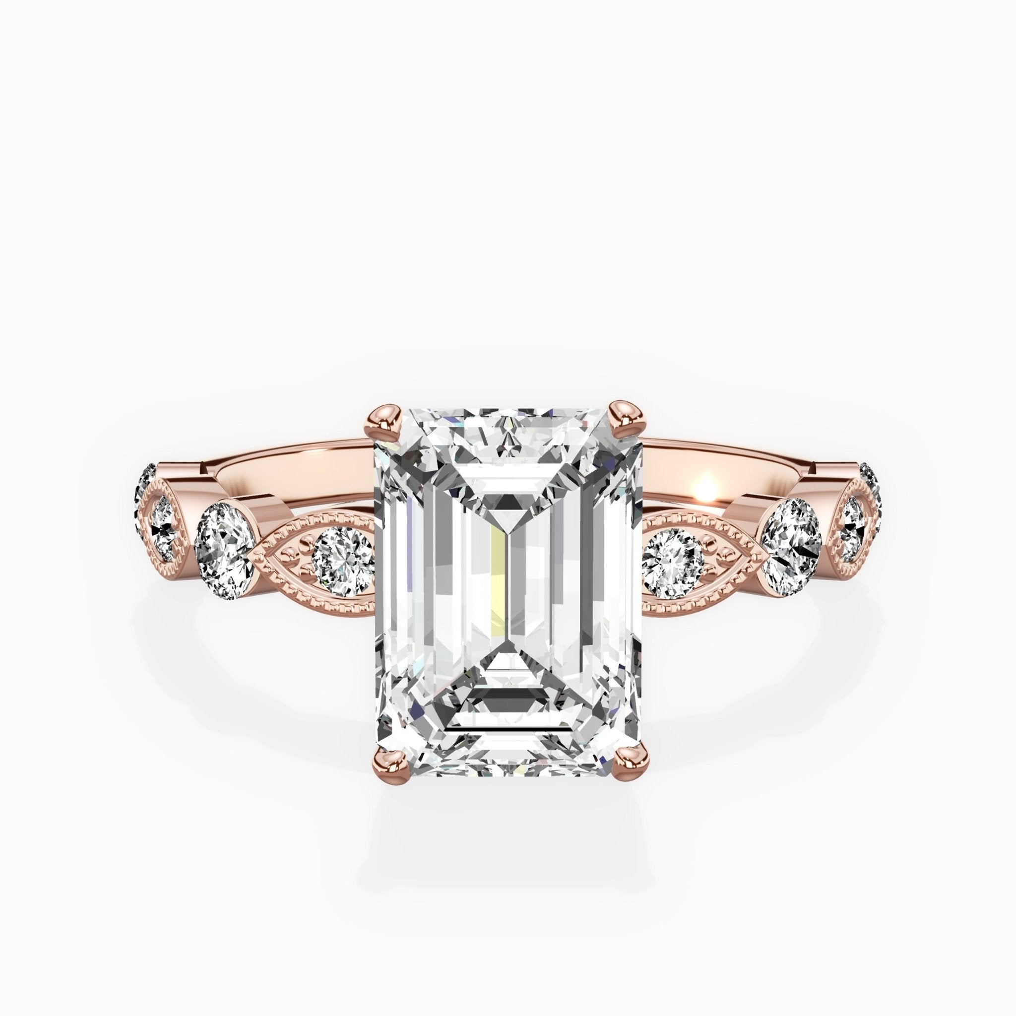 Vintage Solitaire Engagement Ring - The Better Diamonds