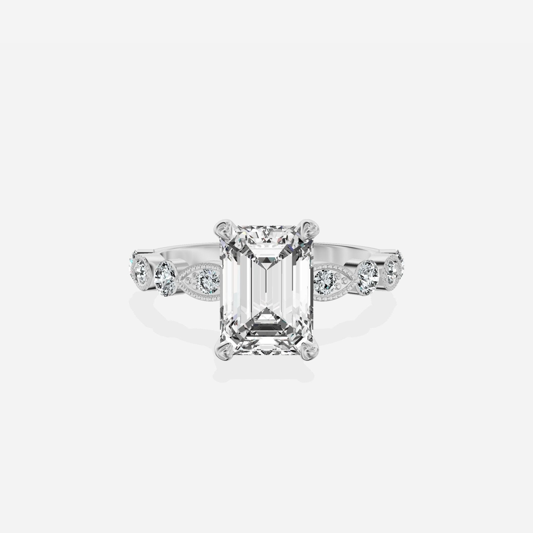 Vintage Solitaire Engagement Ring - The Better Diamonds