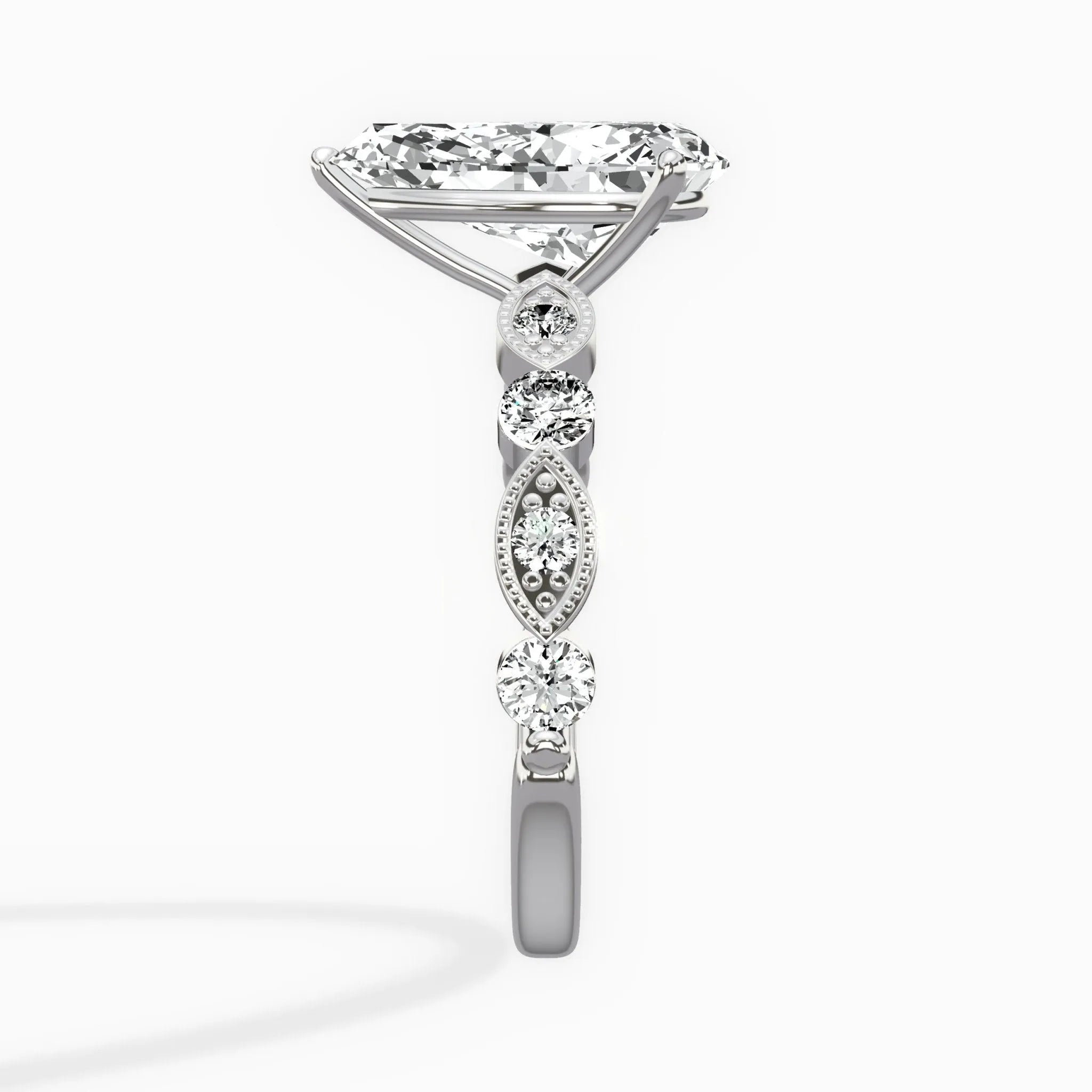 Vintage Solitaire Engagement Ring - The Better Diamonds