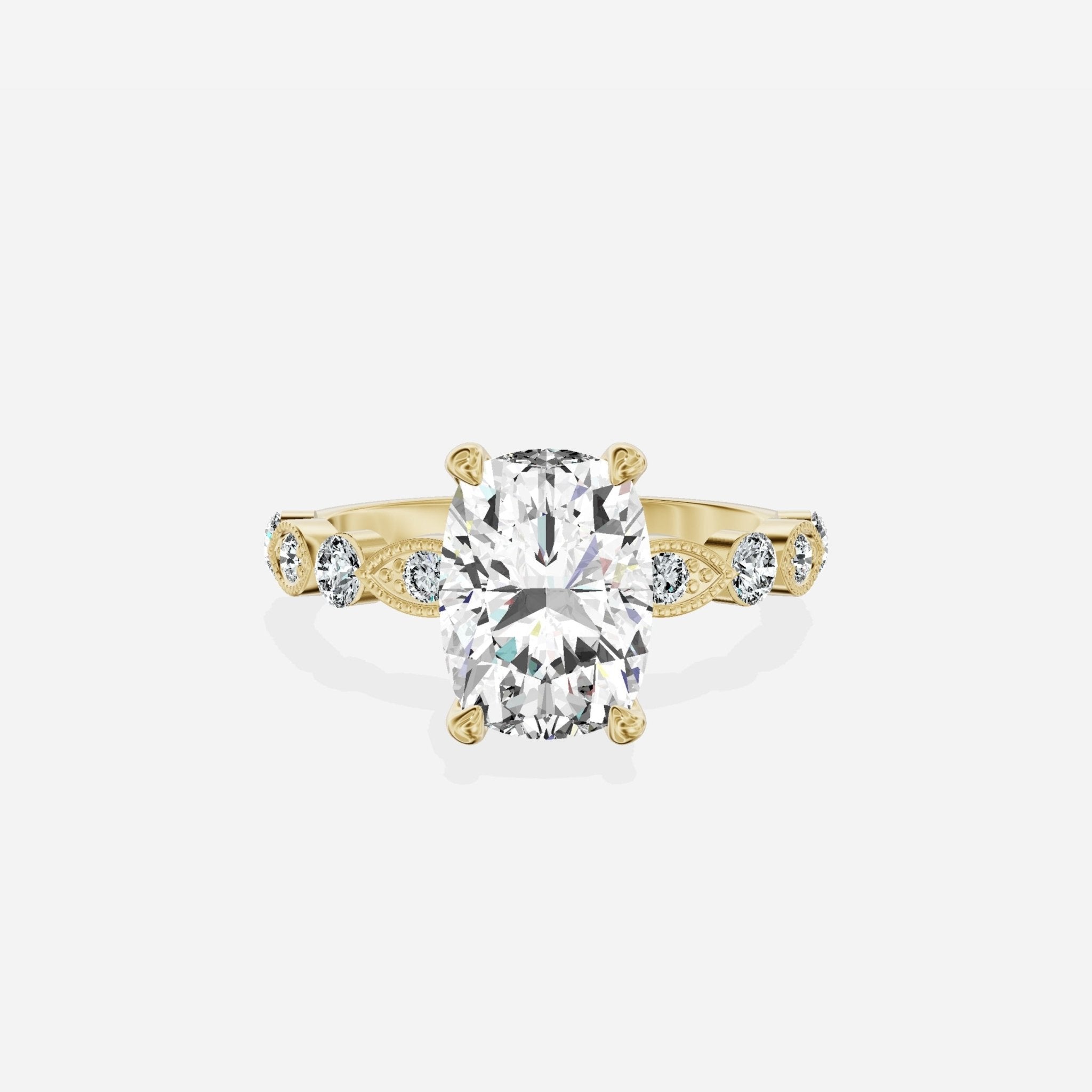 Vintage Solitaire Engagement Ring - The Better Diamonds