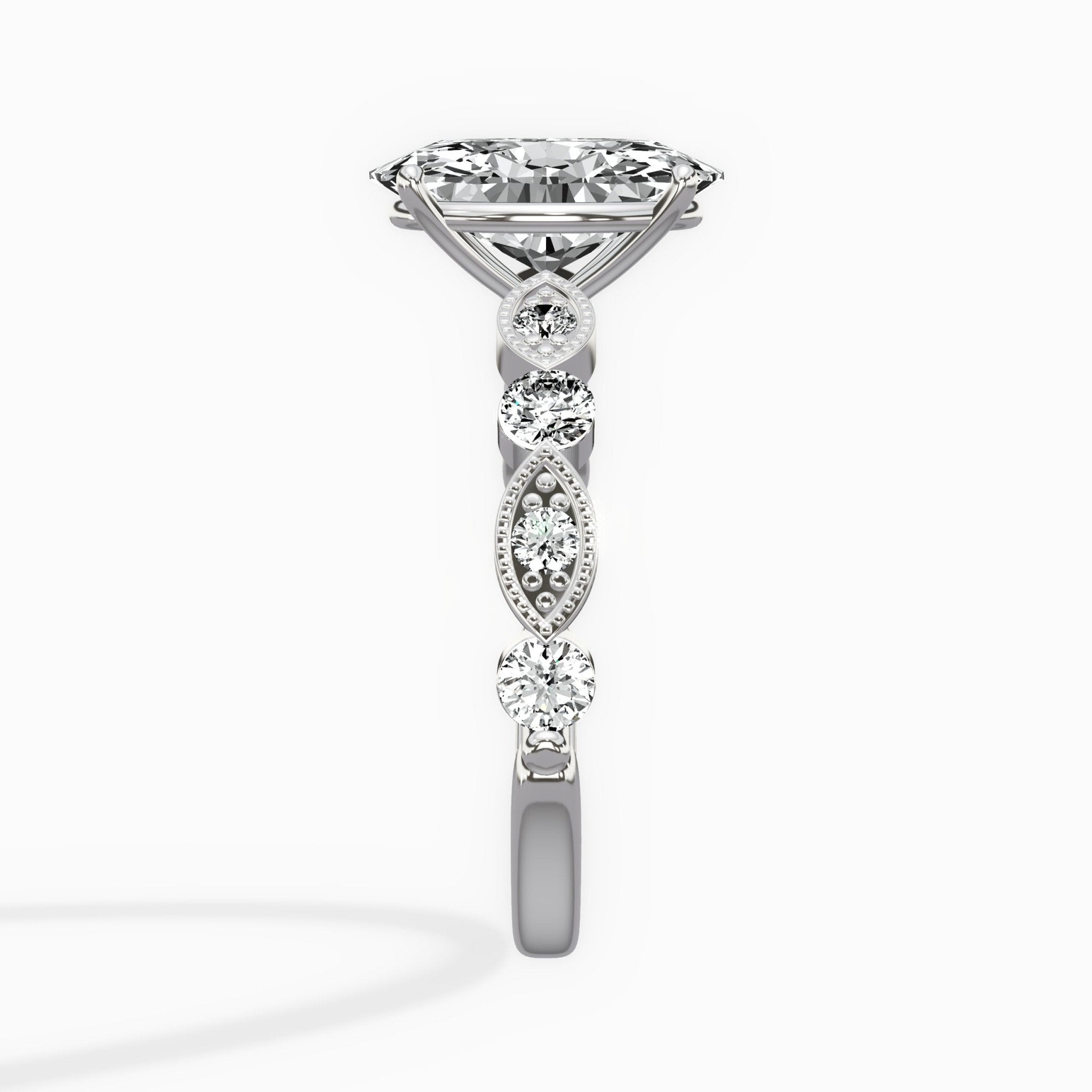 Vintage Solitaire Engagement Ring - The Better Diamonds