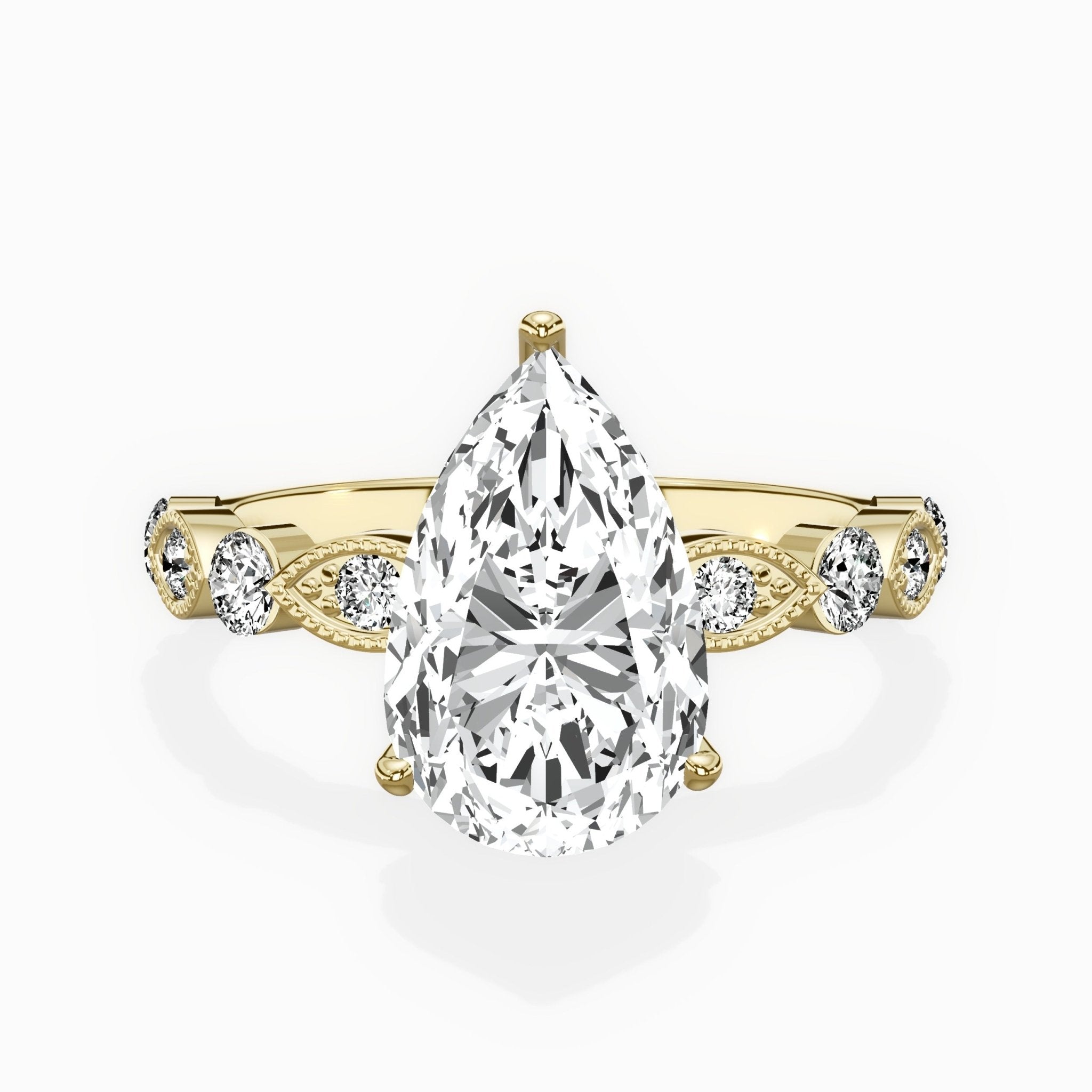 Vintage Solitaire Engagement Ring - The Better Diamonds