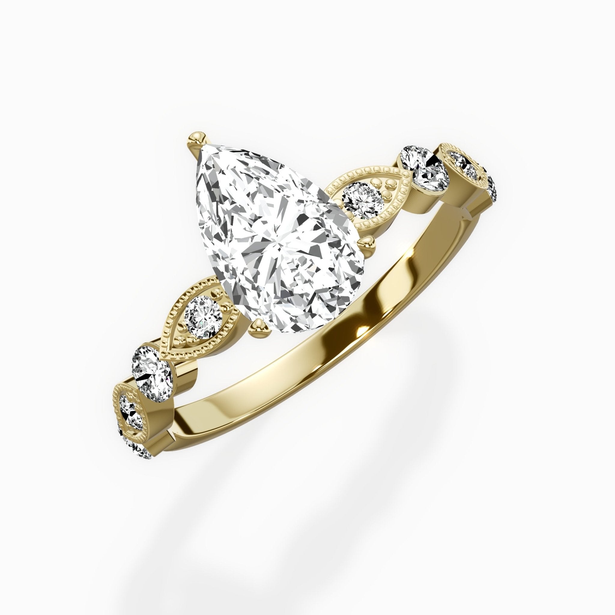 Vintage Solitaire Engagement Ring - The Better Diamonds