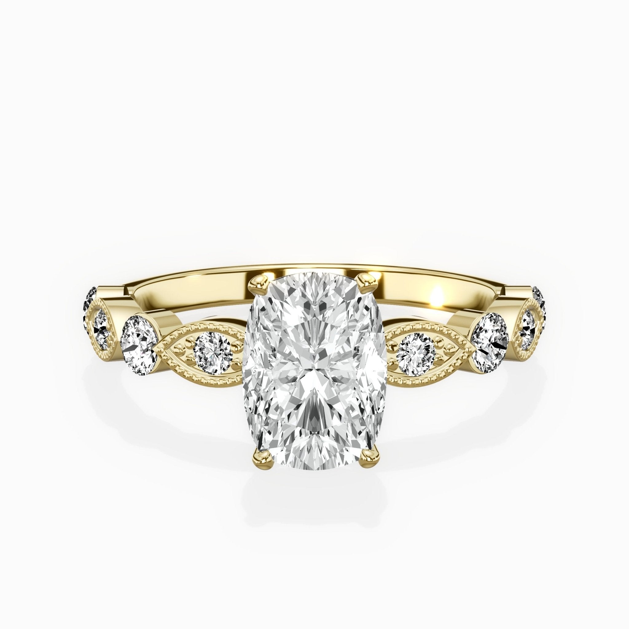 Vintage Solitaire Engagement Ring - The Better Diamonds