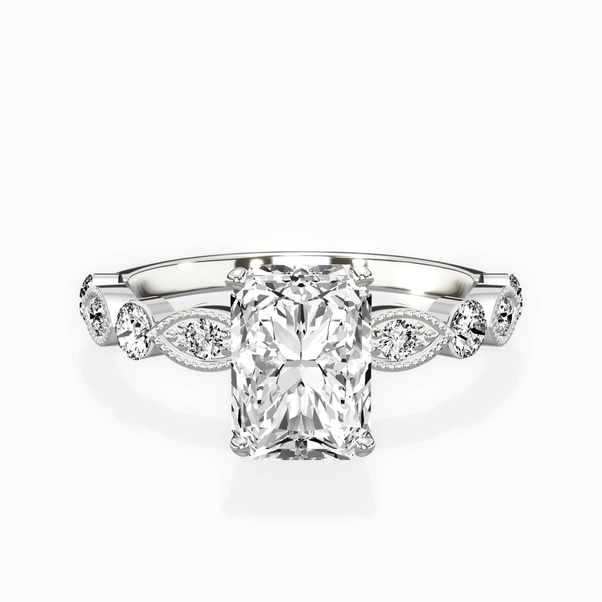 Vintage Solitaire Engagement Ring - The Better Diamonds