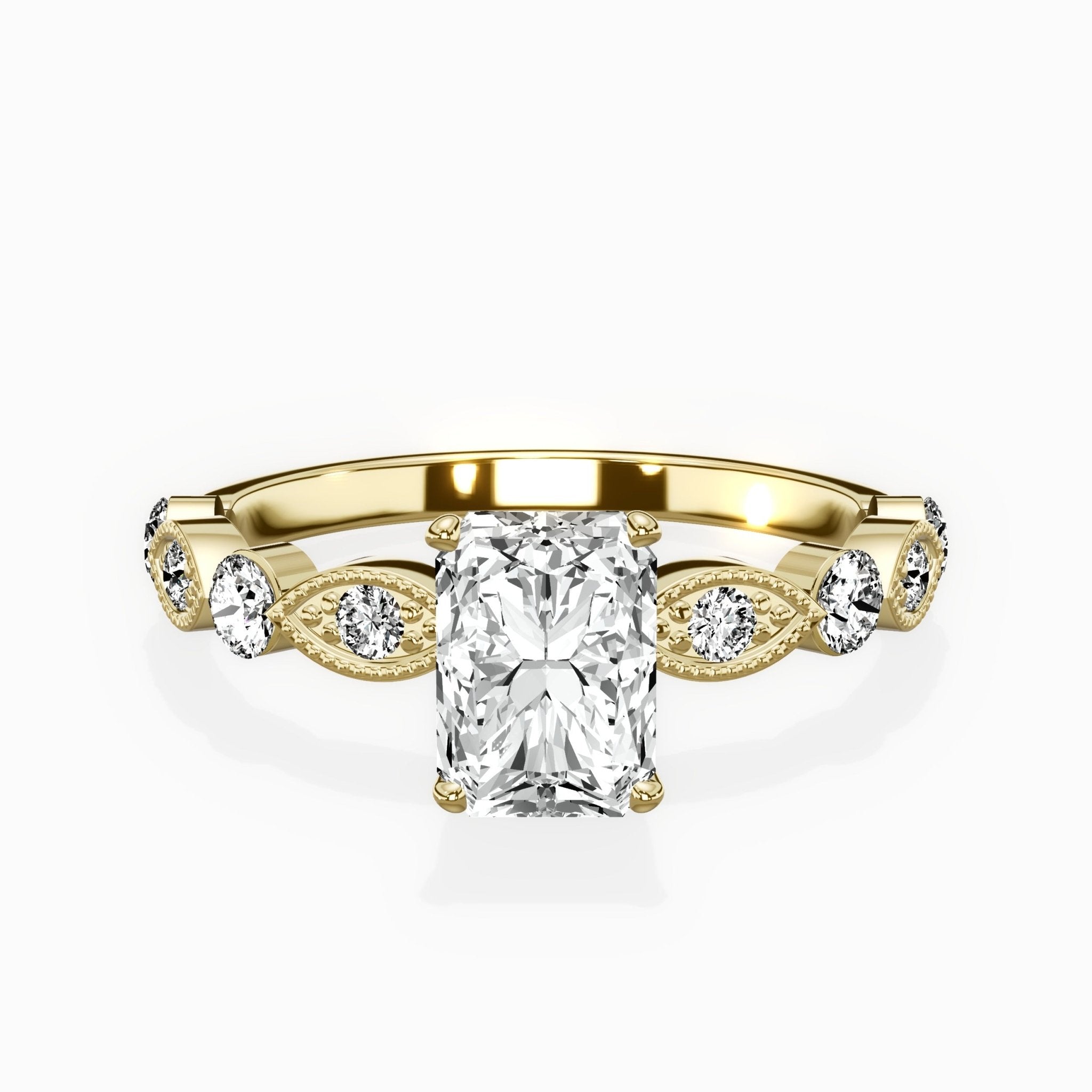 Vintage Solitaire Engagement Ring - The Better Diamonds