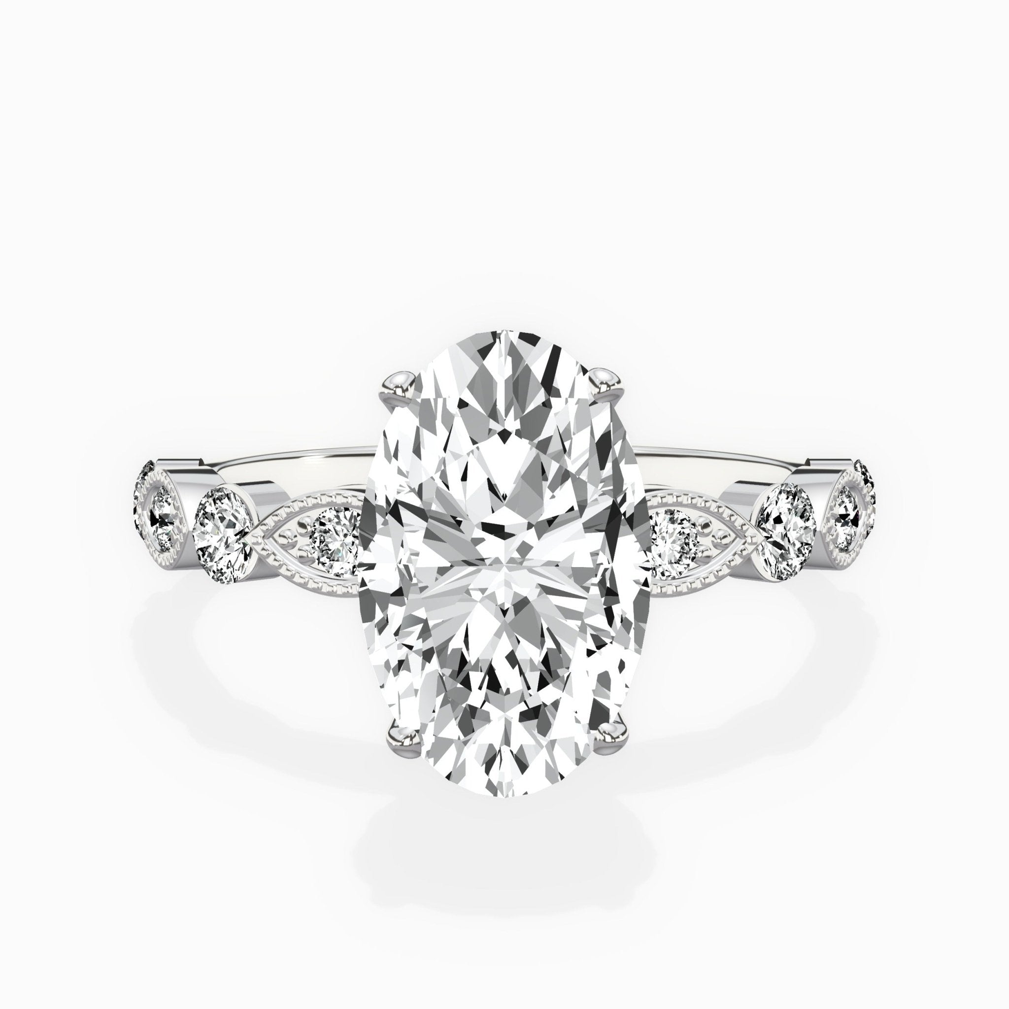 Vintage Solitaire Engagement Ring - The Better Diamonds