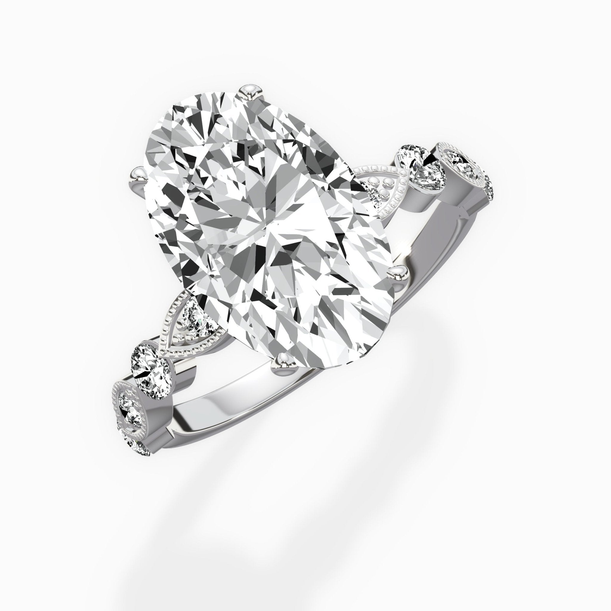 Vintage Solitaire Engagement Ring - The Better Diamonds