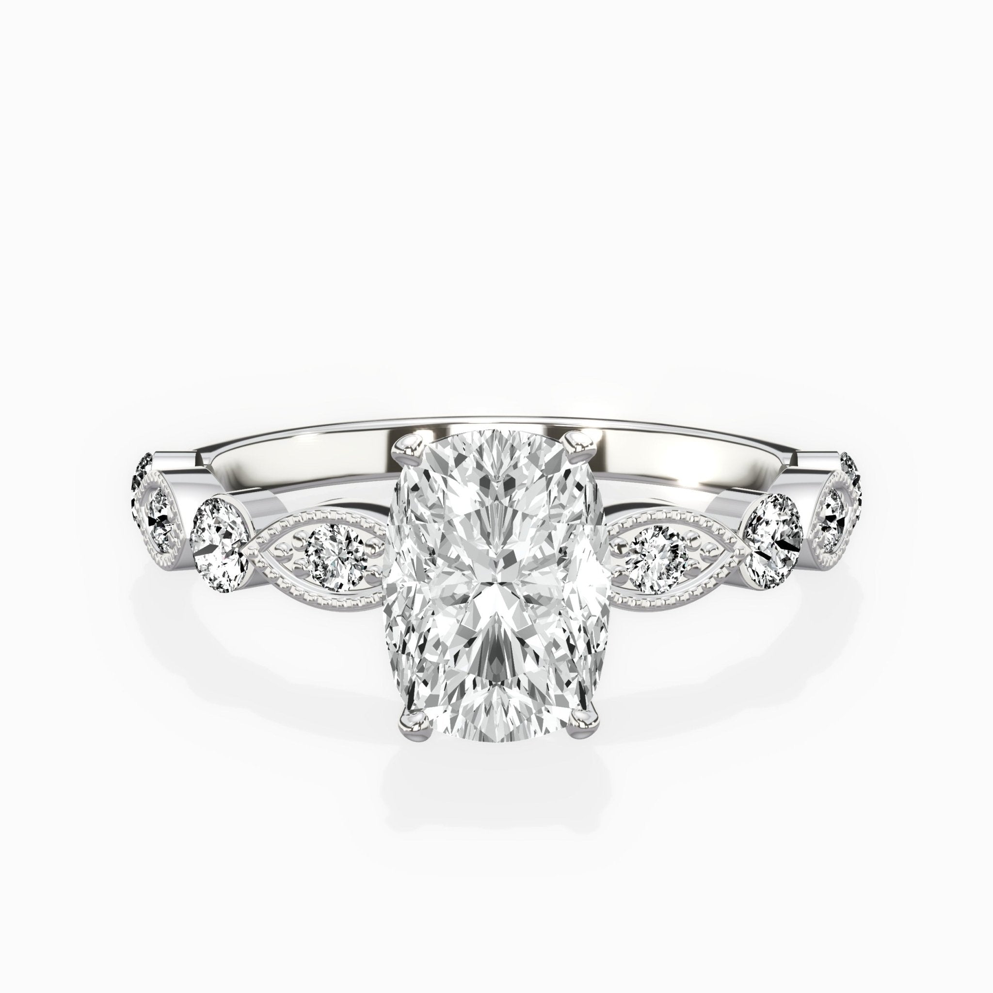 Vintage Solitaire Engagement Ring - The Better Diamonds