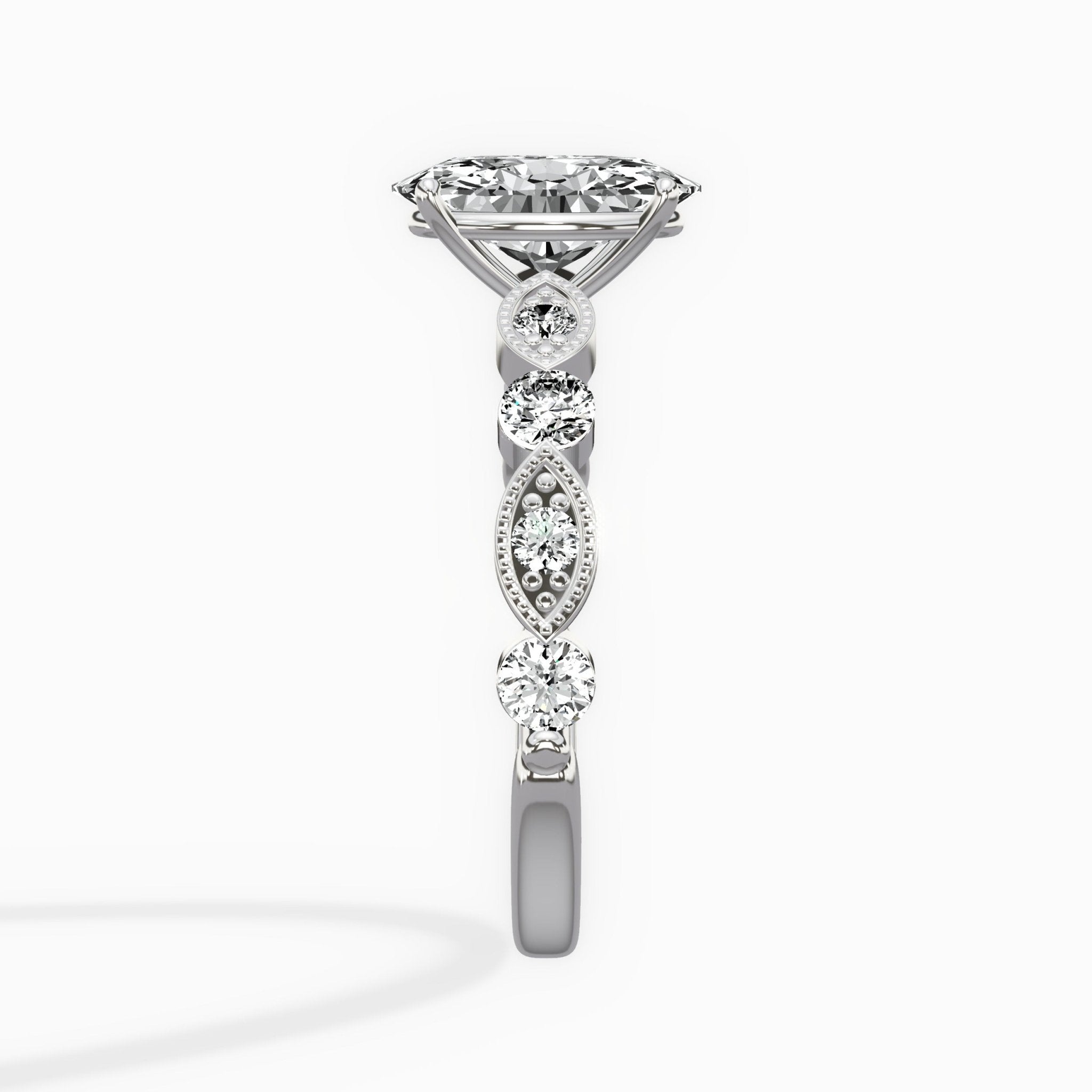 Vintage Solitaire Engagement Ring - The Better Diamonds