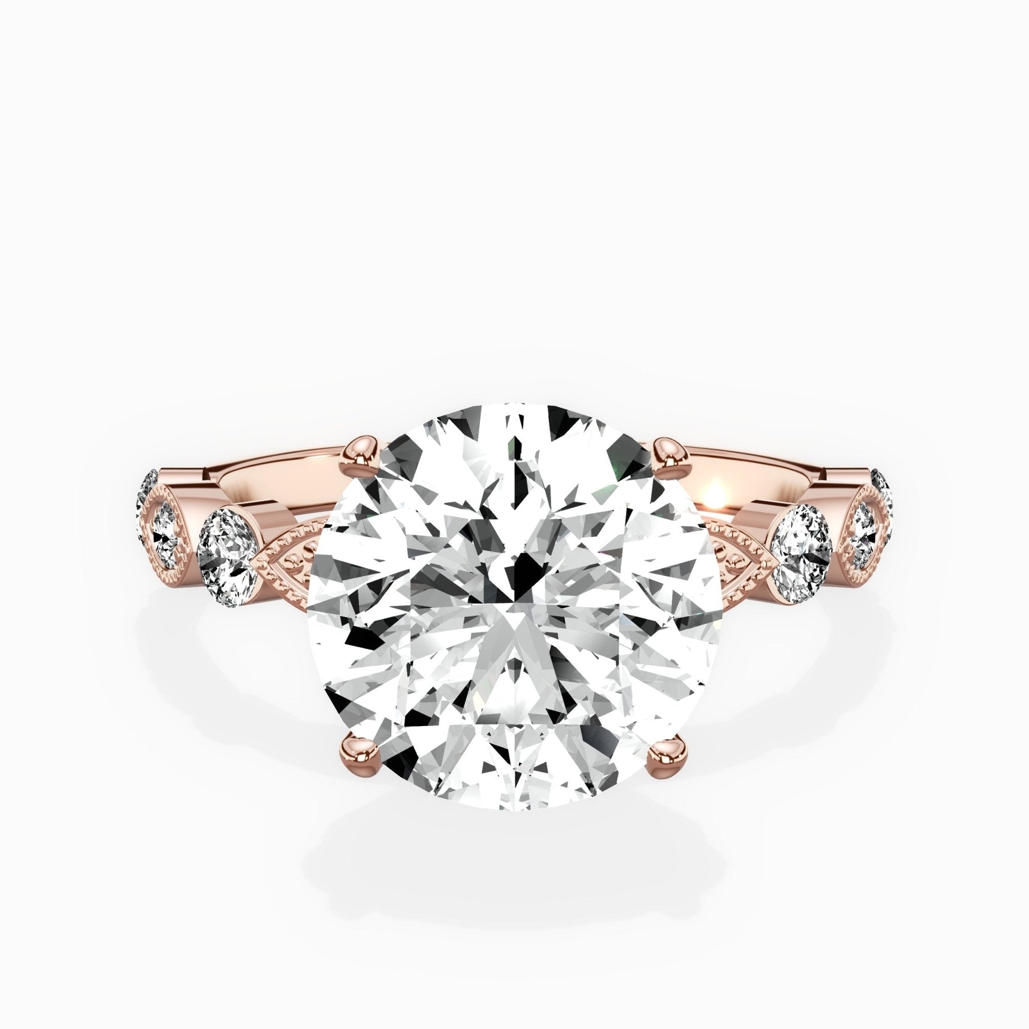 Vintage Solitaire Engagement Ring - The Better Diamonds