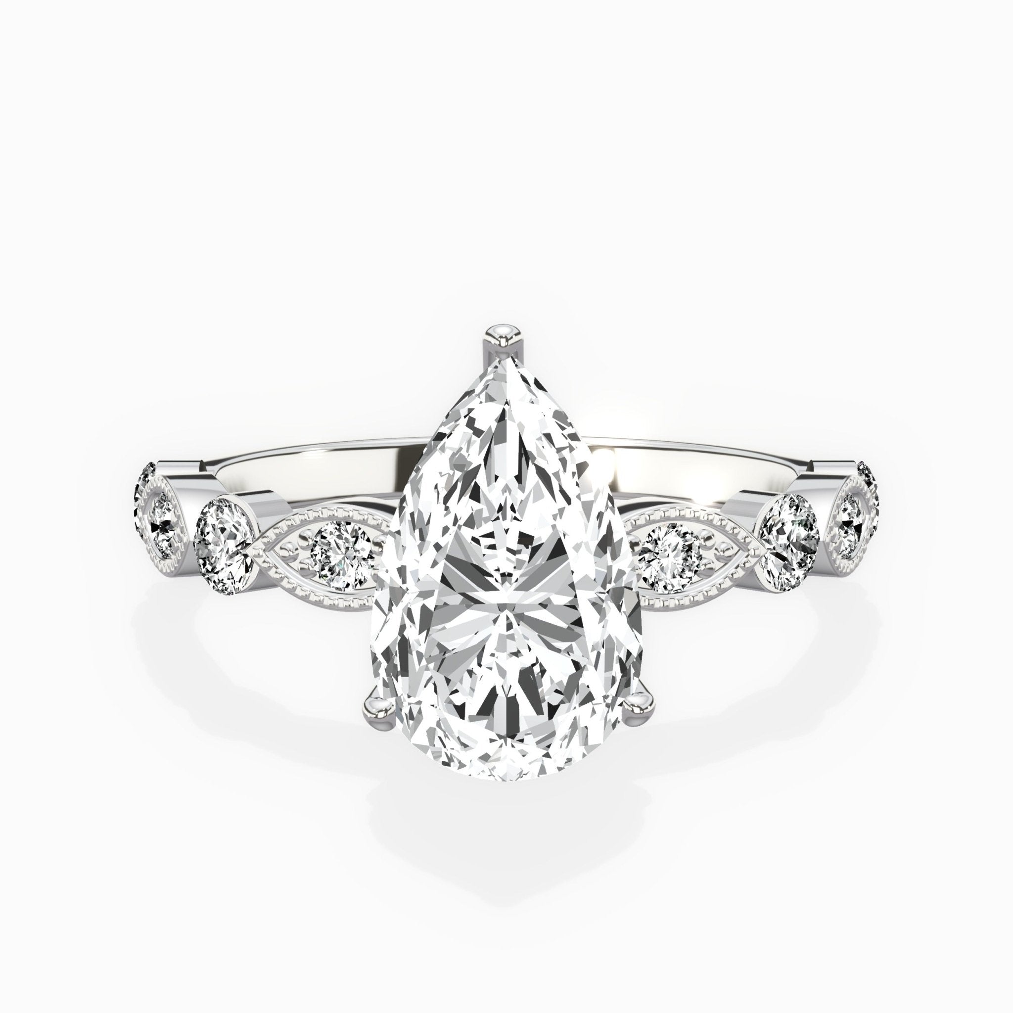 Vintage Solitaire Engagement Ring - The Better Diamonds