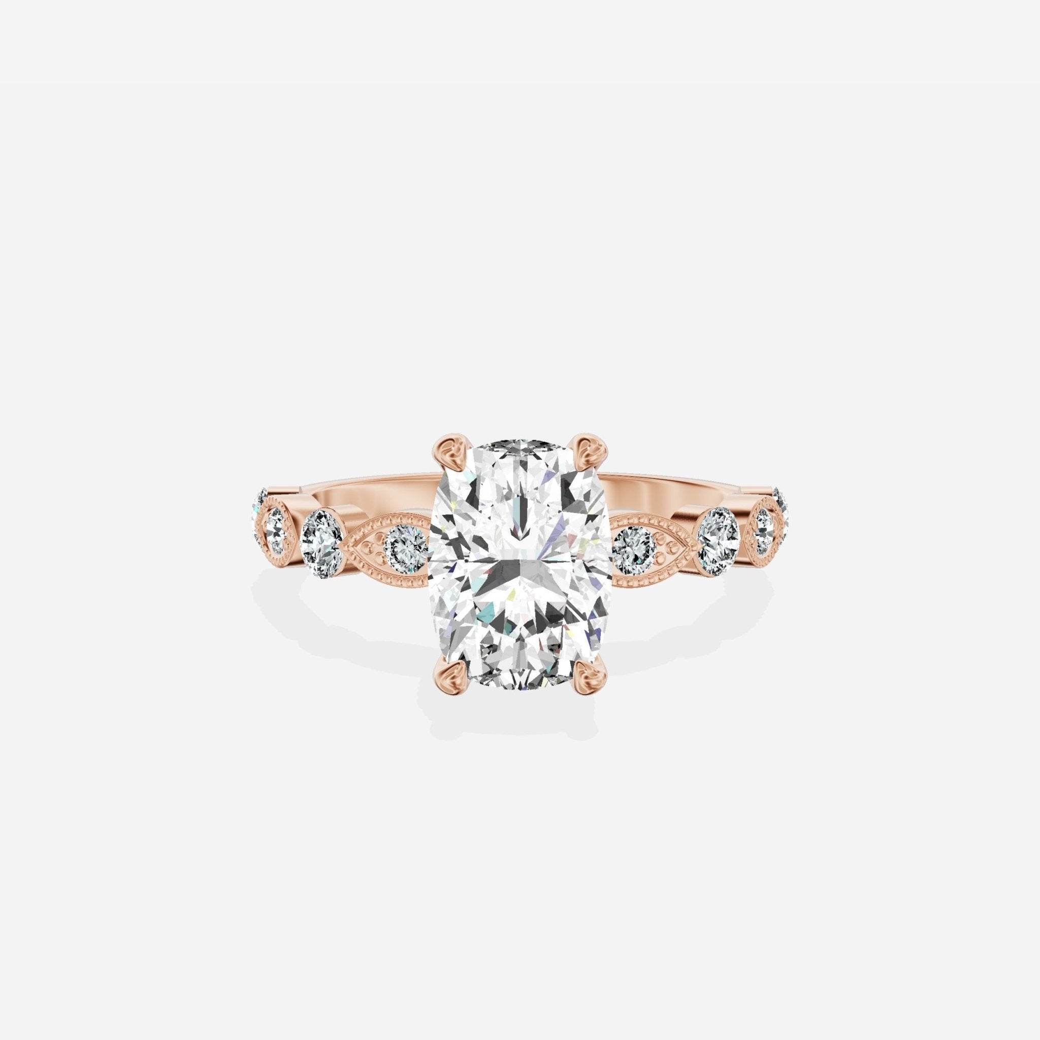 Vintage Solitaire Engagement Ring - The Better Diamonds