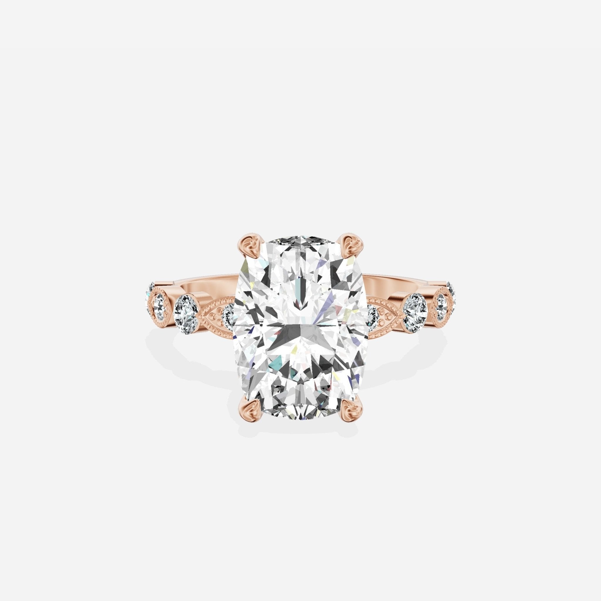 Vintage Solitaire Engagement Ring - The Better Diamonds
