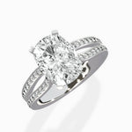 Vintage Split Shank Solitaire Ring Engagement Ring - The Better Diamonds