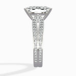 Vintage Split Shank Solitaire Ring Engagement Ring - The Better Diamonds