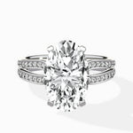 Vintage Split Shank Solitaire Ring Engagement Ring - The Better Diamonds