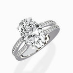 Vintage Split Shank Solitaire Ring Engagement Ring - The Better Diamonds