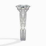 Vintage Split Shank Solitaire Ring Engagement Ring - The Better Diamonds