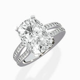 Vintage Split Shank Solitaire Ring Engagement Ring - The Better Diamonds