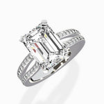 Vintage Split Shank Solitaire Ring Engagement Ring - The Better Diamonds