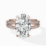 Vintage Split Shank Solitaire Ring Engagement Ring - The Better Diamonds