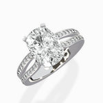 Vintage Split Shank Solitaire Ring Engagement Ring - The Better Diamonds