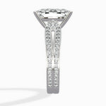 Vintage Split Shank Solitaire Ring Engagement Ring - The Better Diamonds