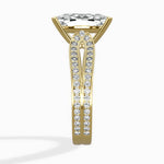 Vintage Split Shank Solitaire Ring Engagement Ring - The Better Diamonds