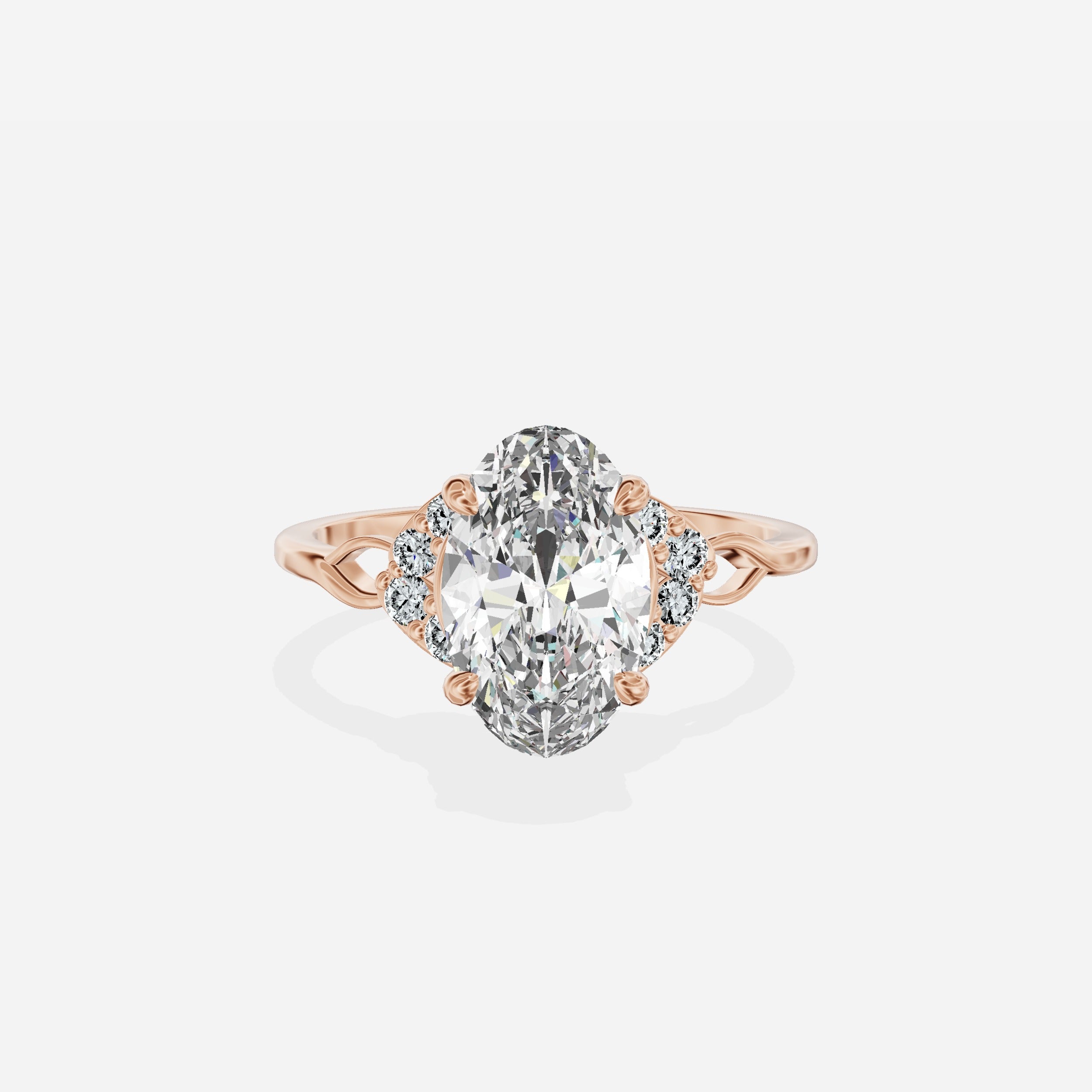 Eliya Vintage Style Engagement Ring