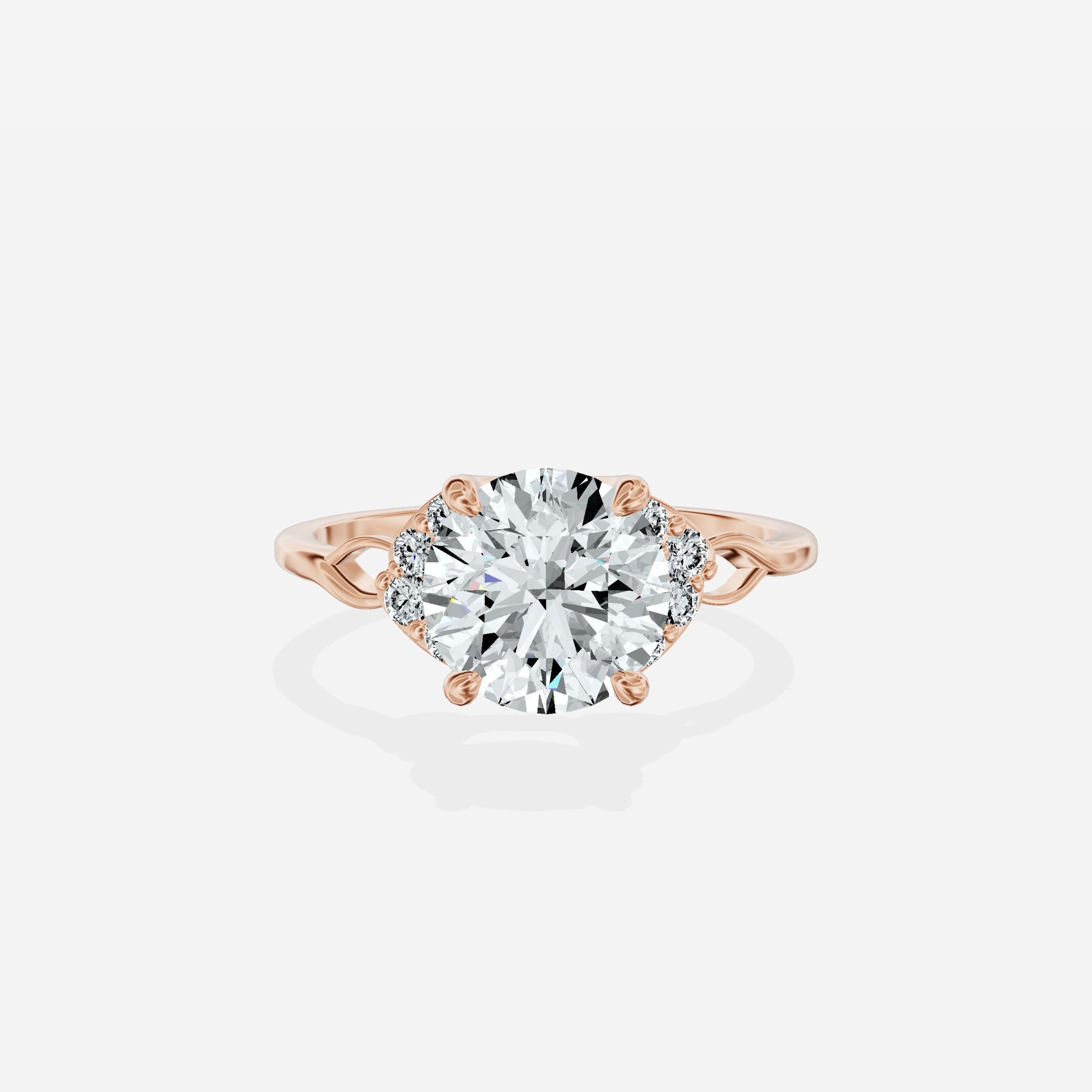 Eliya Vintage Style Engagement Ring